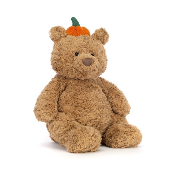 Jellycat Barthlomew Bear Custome Pumpkin Cute Limited Edition BNWT and Dust Bag - Picture 5 of 7